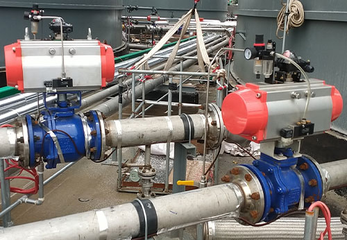 法蘭球閥安裝方向