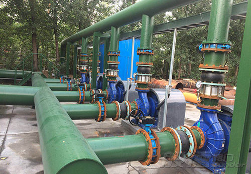 新鄉(xiāng)某公司污水處理項(xiàng)目使用般德襯膠對(duì)夾蝶閥