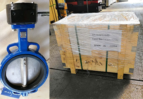 般德品牌蝶閥、閘閥、止回閥等出口伊拉克