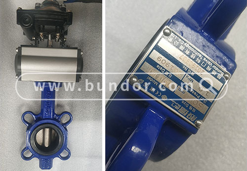 廣東某公司采購般德手柄蝶閥、氣動蝶閥等