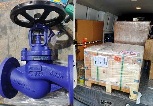 印尼老客戶(hù)采購(gòu)般德鑄鋼截止閥產(chǎn)品